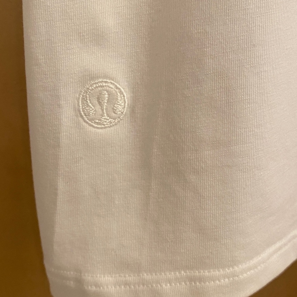 Lululemon Athletica Love Organic Cotton White Crewneck Tank Top Size: S NWT - Picture 8 of 8
